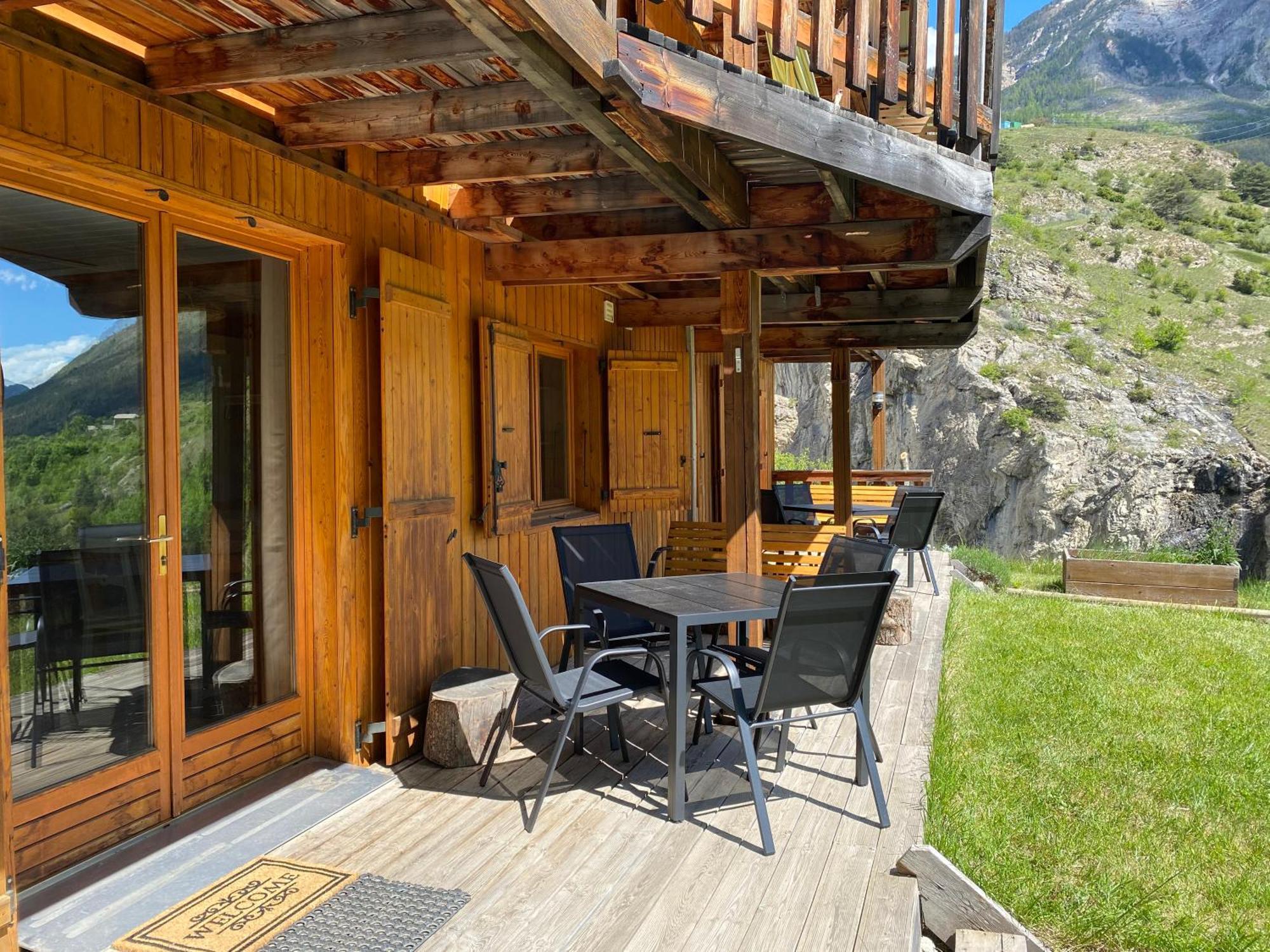 Chalet A Un Endroit Exceptionnel, Alpes, Parc National Des Ecrins Les Vigneaux Ngoại thất bức ảnh