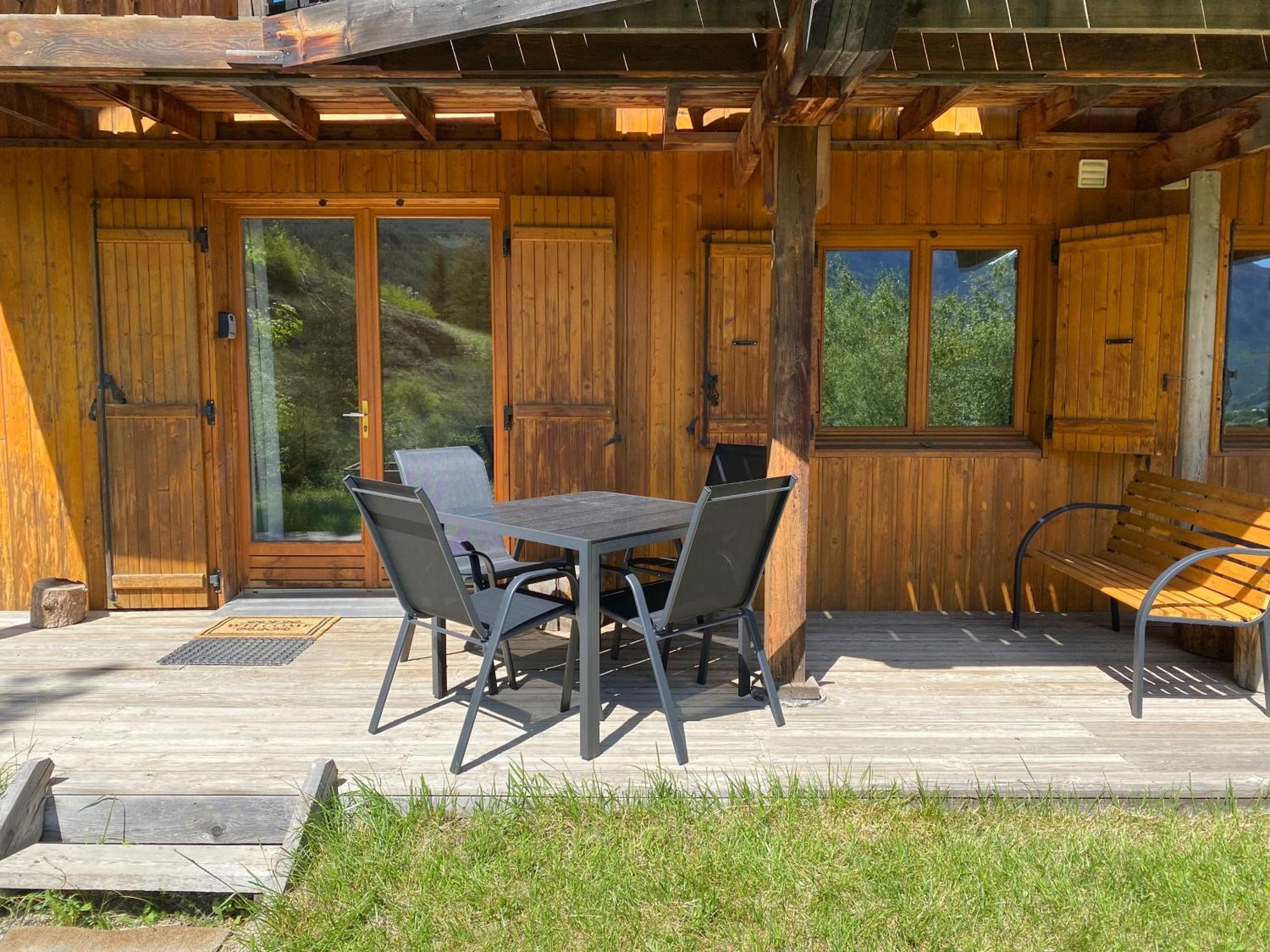 Chalet A Un Endroit Exceptionnel, Alpes, Parc National Des Ecrins Les Vigneaux Ngoại thất bức ảnh