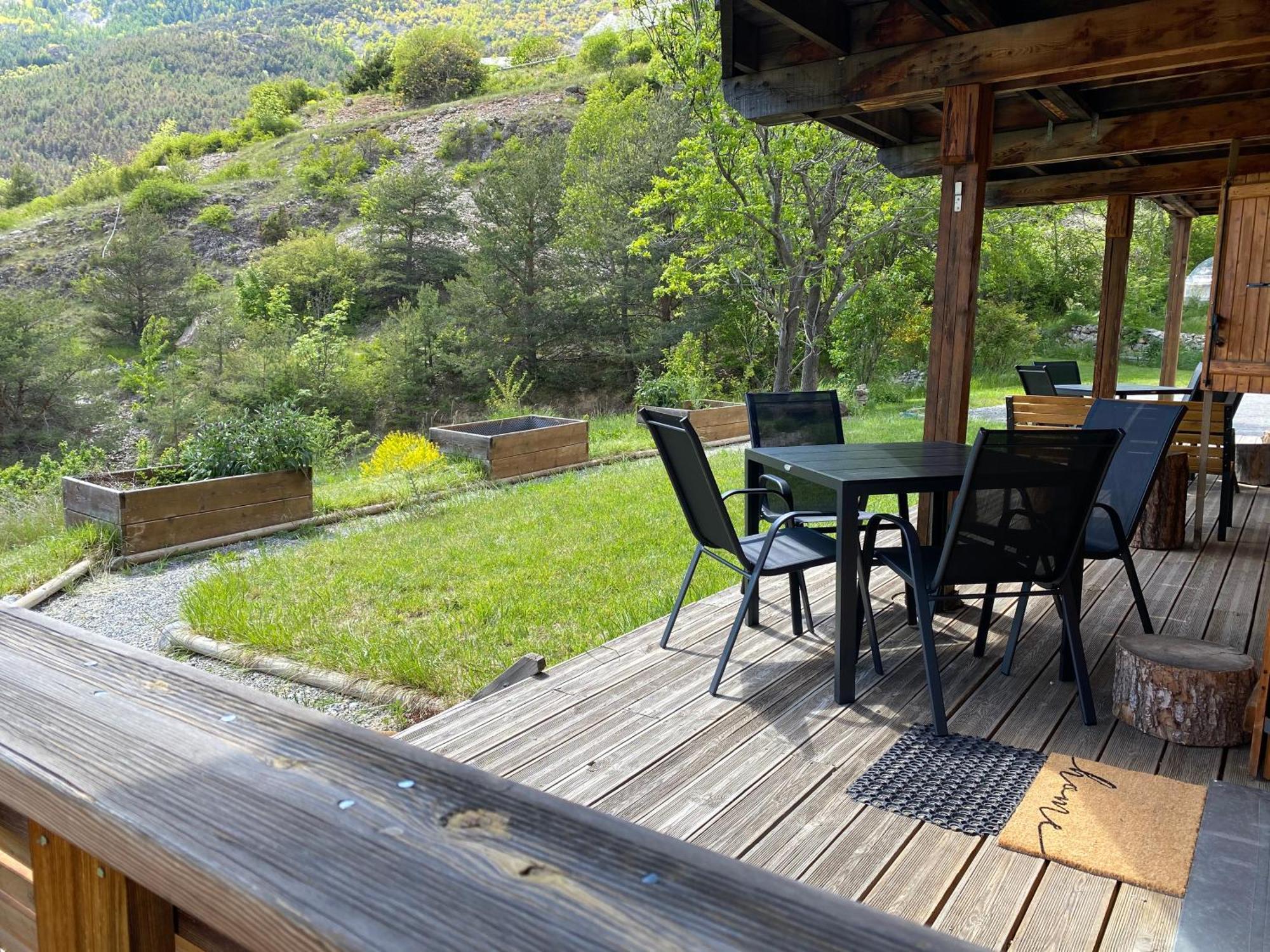 Chalet A Un Endroit Exceptionnel, Alpes, Parc National Des Ecrins Les Vigneaux Ngoại thất bức ảnh
