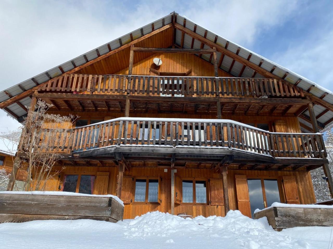 Chalet A Un Endroit Exceptionnel, Alpes, Parc National Des Ecrins Les Vigneaux Ngoại thất bức ảnh