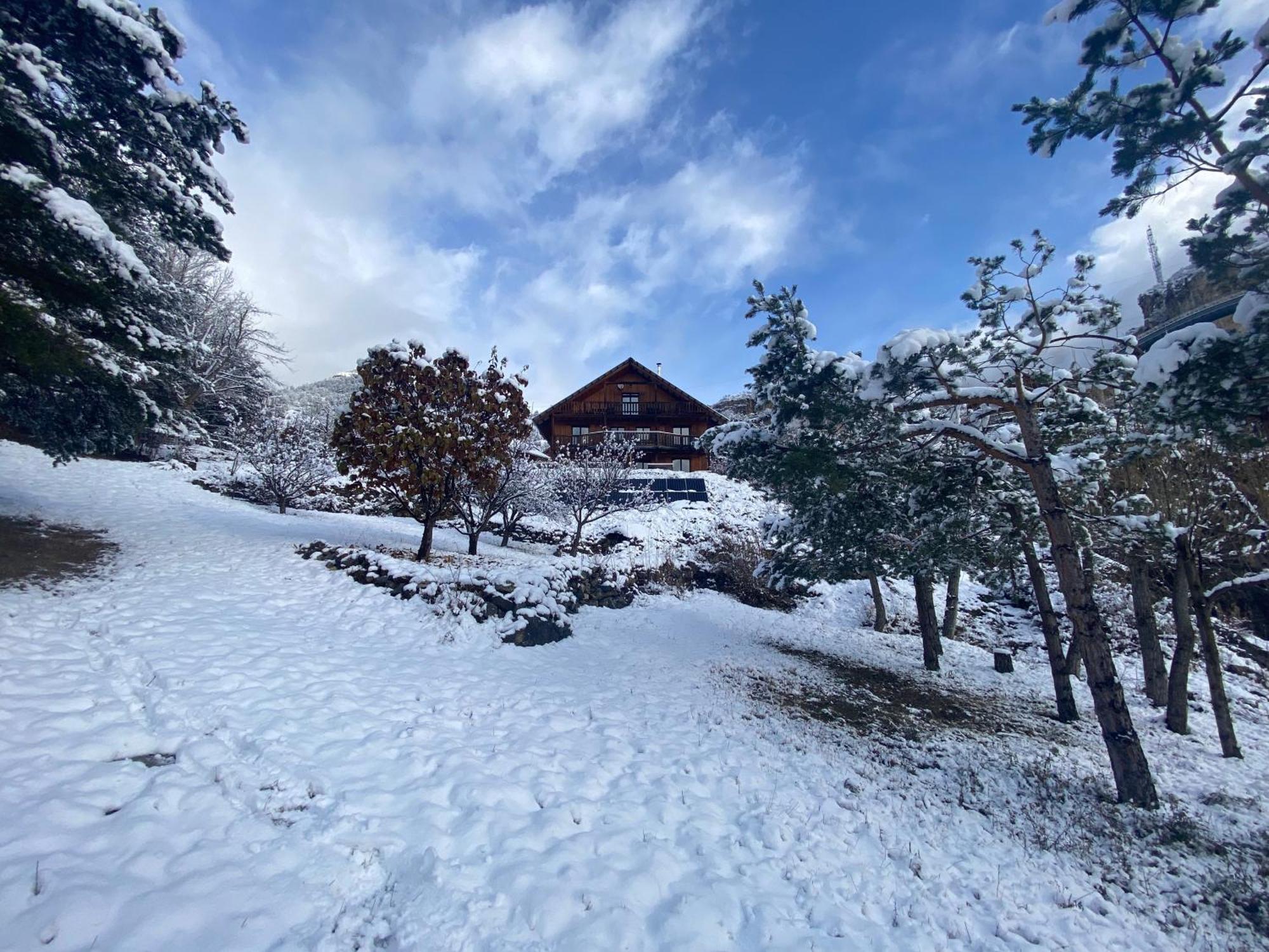 Chalet A Un Endroit Exceptionnel, Alpes, Parc National Des Ecrins Les Vigneaux Ngoại thất bức ảnh