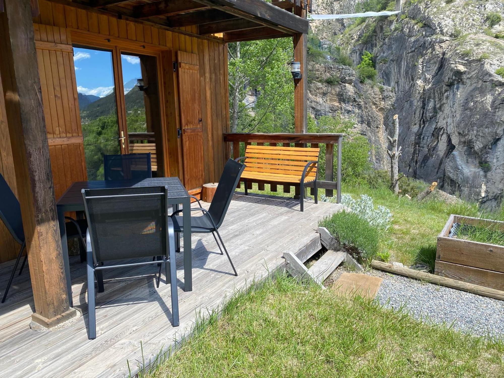 Chalet A Un Endroit Exceptionnel, Alpes, Parc National Des Ecrins Les Vigneaux Ngoại thất bức ảnh