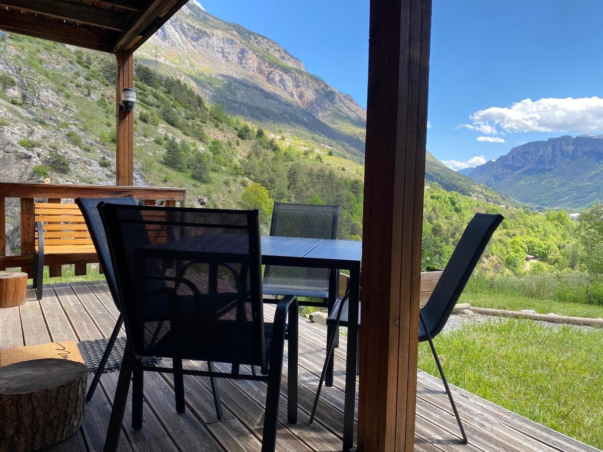 Chalet A Un Endroit Exceptionnel, Alpes, Parc National Des Ecrins Les Vigneaux Ngoại thất bức ảnh