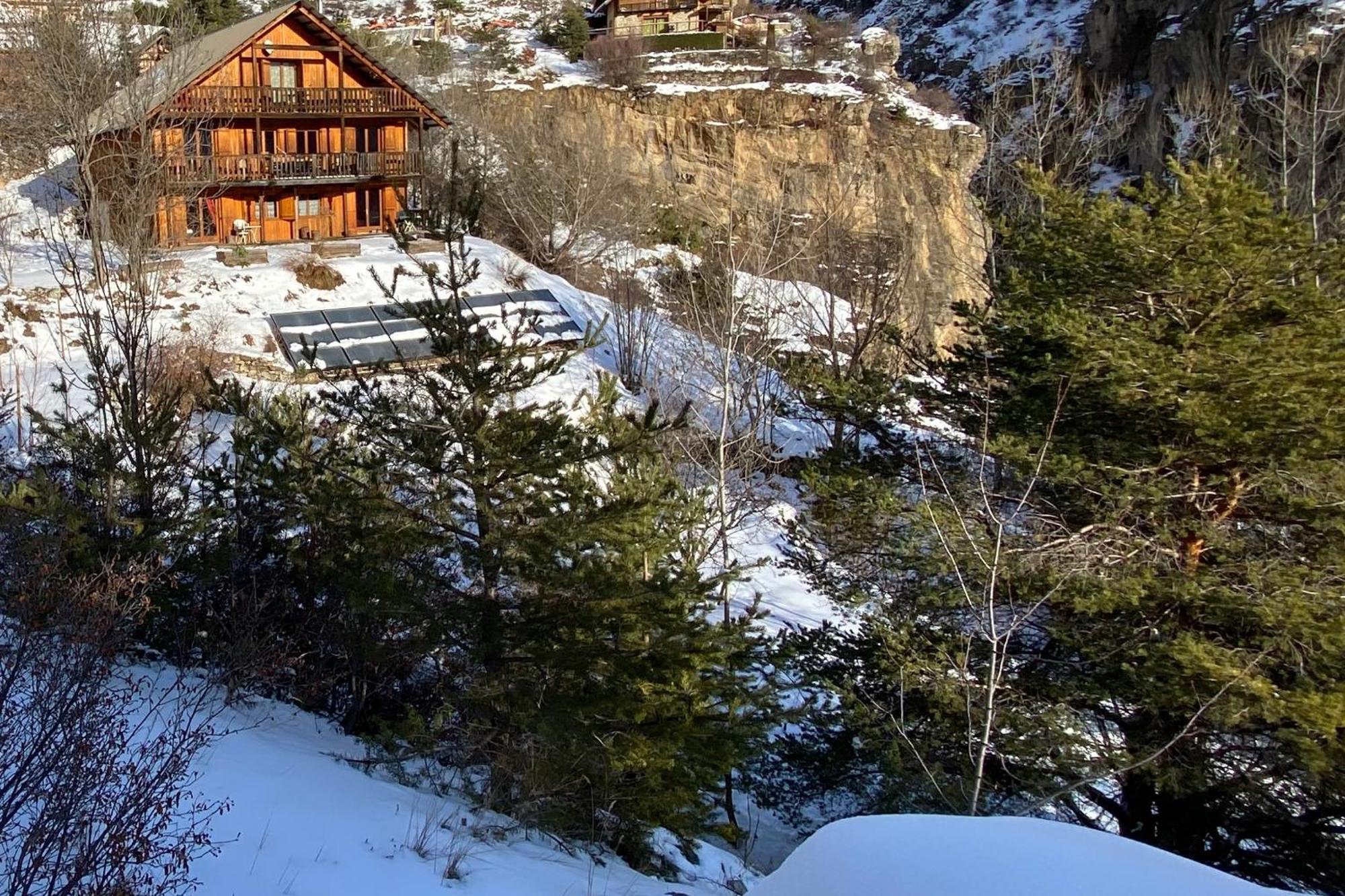 Chalet A Un Endroit Exceptionnel, Alpes, Parc National Des Ecrins Les Vigneaux Ngoại thất bức ảnh